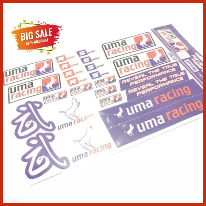 Lestari Motor2// Sticker Stiker Uma Racing Official Original 100%