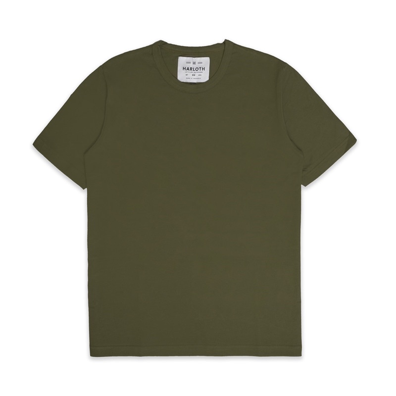 HARLOTH - Apparel Series Crewneck T-Shirt - Army Green