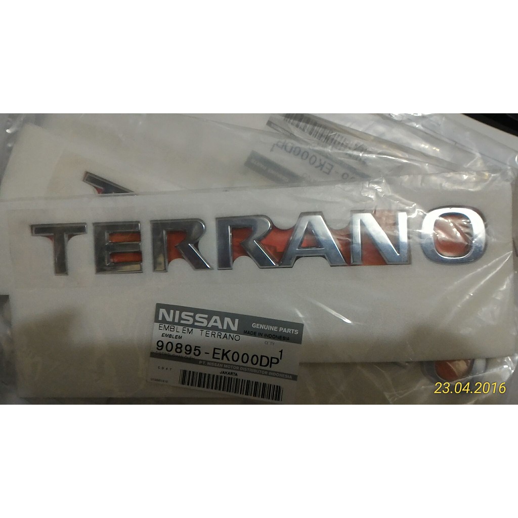 EMBLEM BAGASI NISSAN TERRANO
