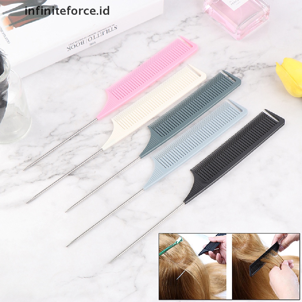 Infiniteforce.id 1pc Sisir Pemisah Rambut Untuk Salon