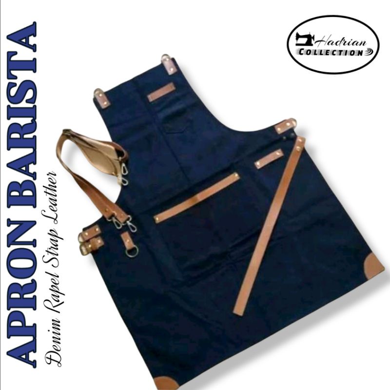 Celemek Denim Best Quality premium Celemek Barista Celemek Barbershop Celemek waitres