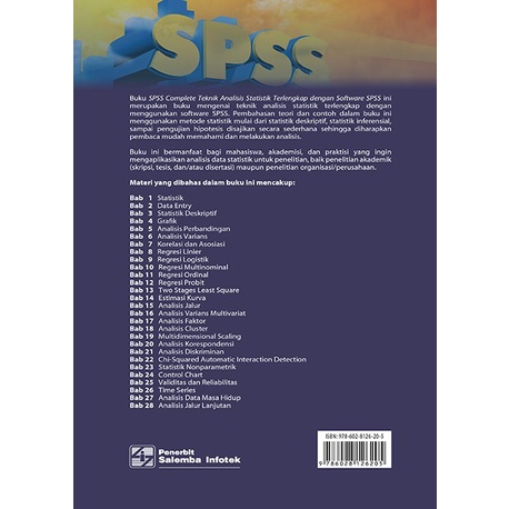 

database-buku- original!! spss complete edisi 2 (teknik analisis terlengkap spss) -buku-database.