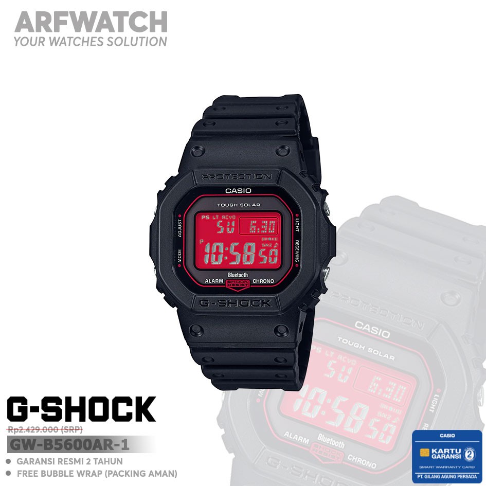 Casio G-Shock GW-B5600AR-1/ GW-B5600AR-1DR Original