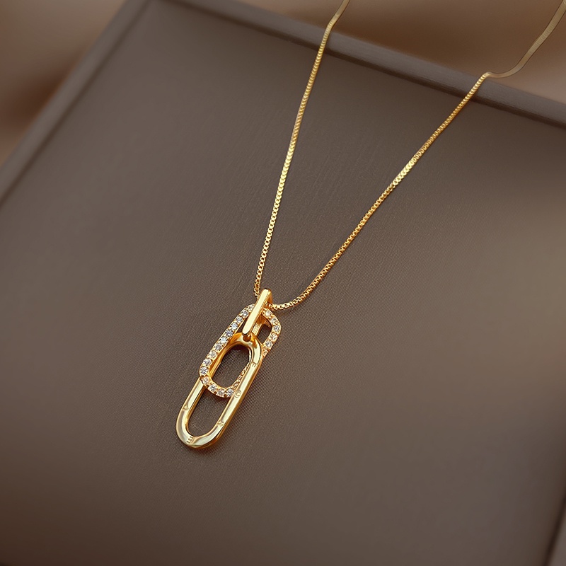 Kalung Emas 18k Desain Huruf