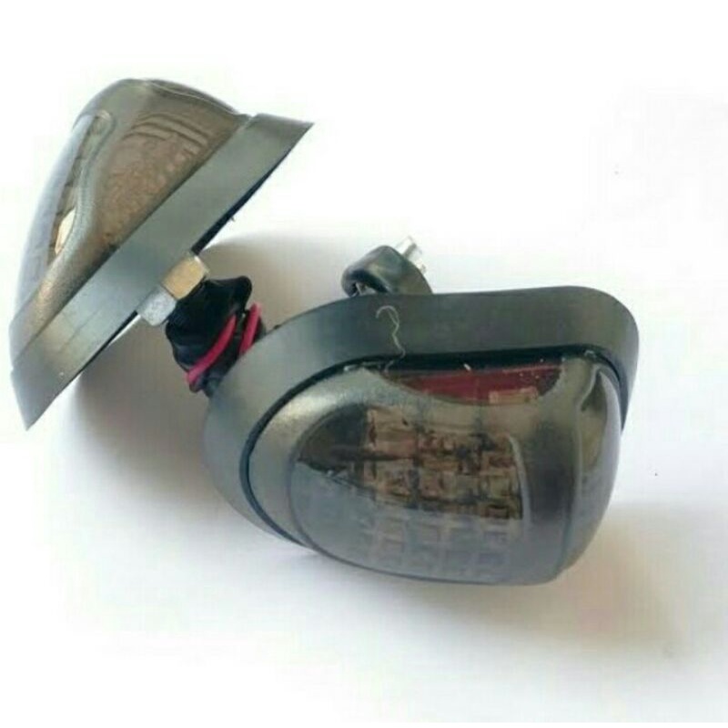 Lampu Sen Tempel Bulat LED Universal - Lampu Sen Tempel Kodok Universal