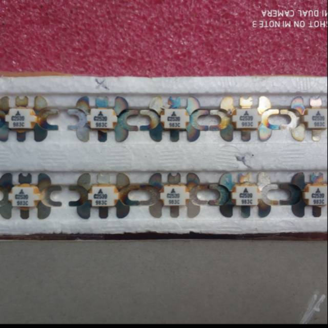 transistor 2sc2539 vhf 18 - 25 watt c2539 pemancar fm