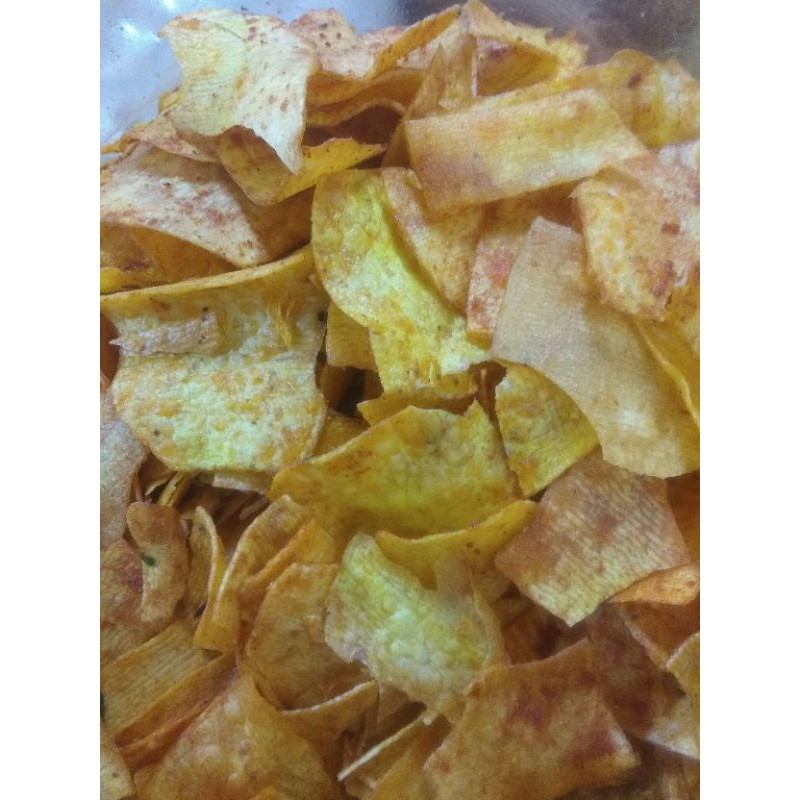 

Kerupuk talas bumbu kuning
