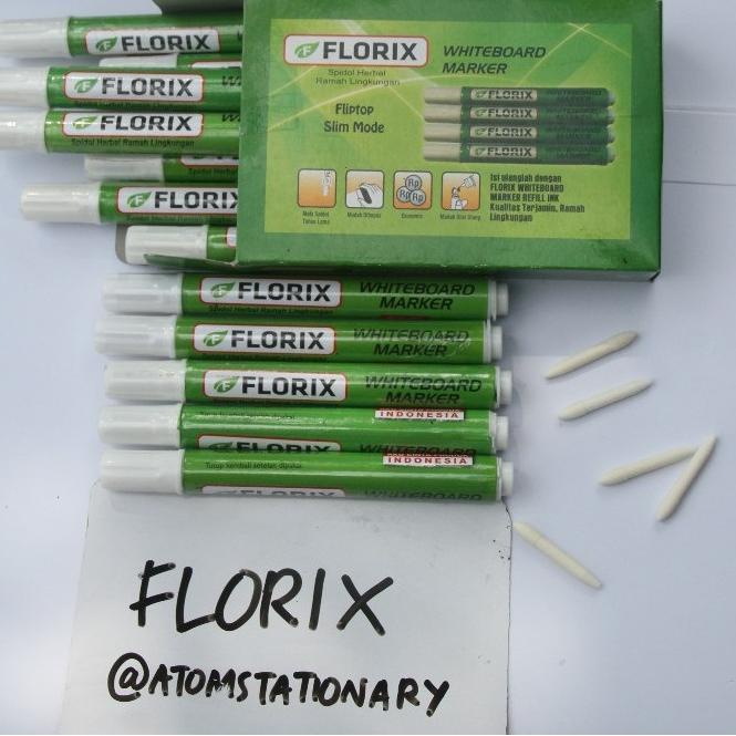 

Harga Murah.. Spidol Whiteboard Florix Slim Mode Isi 12 Idaman Guru dan Murid