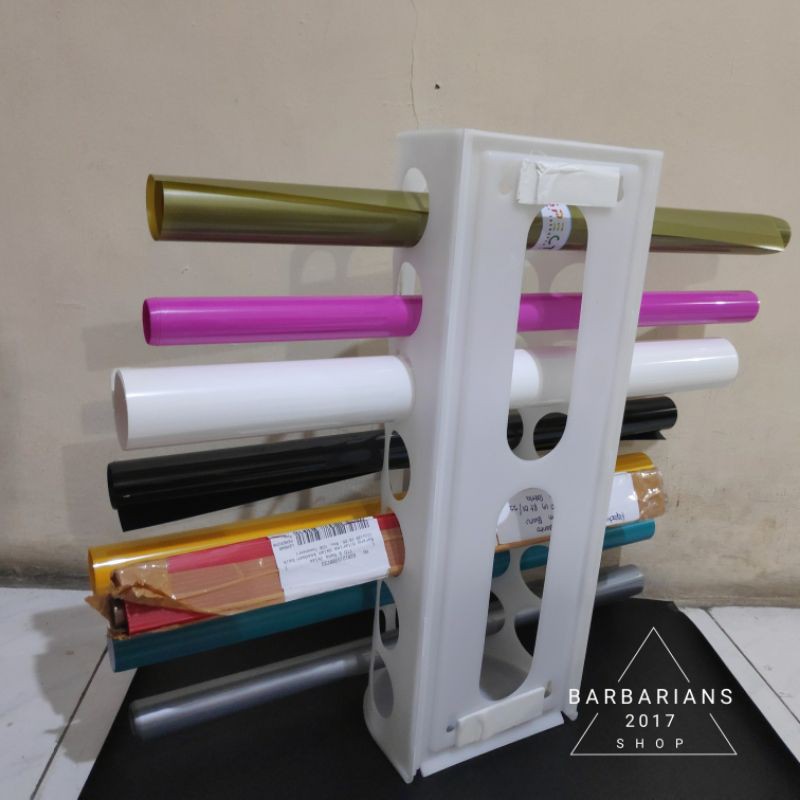 POLYFLEX HOLDER TEMPAT DISPLAY TOOLS STICKER POLYFLEK POLIPLEK MURAH SERBAGUNA STIKER BARU