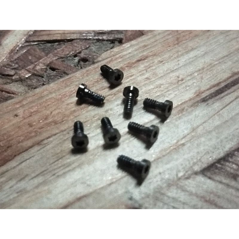 Baut bintang backcover / backdoor / casing tutup battery bagian bawah Hp Xiaomi / Oppo / Vivo