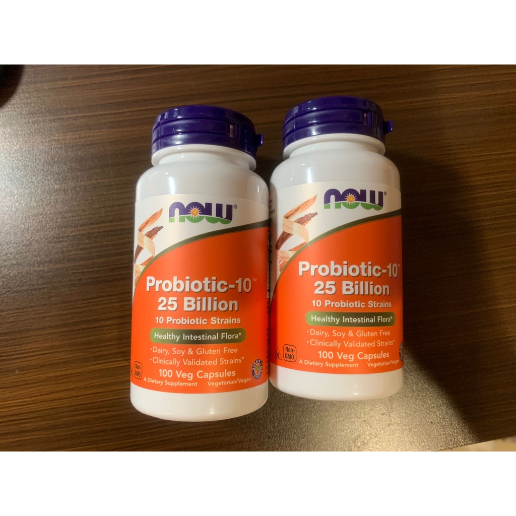 Now Foods Probiotic-10 25 Billion, 100 Count