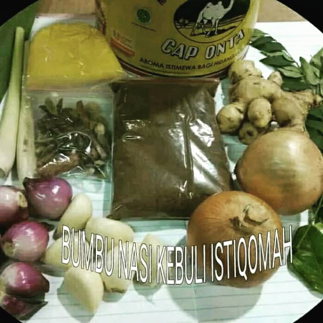 

Bumbu serbuk Kebuli/ Nasi goreng Kambing