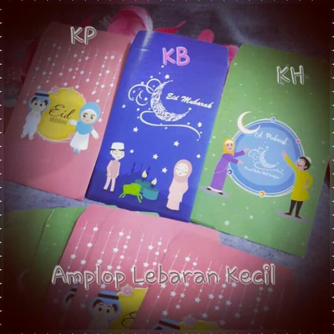 

Ready Stock Amplop Lebaran Unik - Hijau Kh