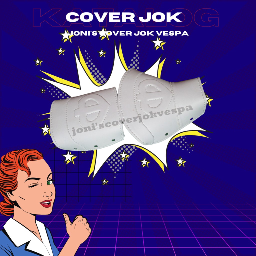Cover Jok Vespa Joni Variasi LOGO Vespa