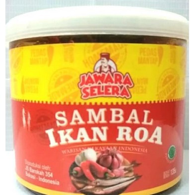 

Sambel Ikan Roa JS Jawara Selera - 135Gram