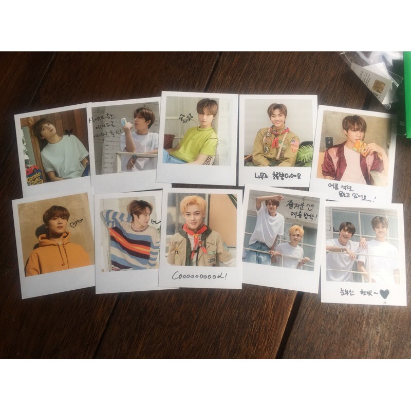 Summer kit polaroid jaemin jeno jisung chenle haechan renjun nct dream sumkit pc resonance kihno