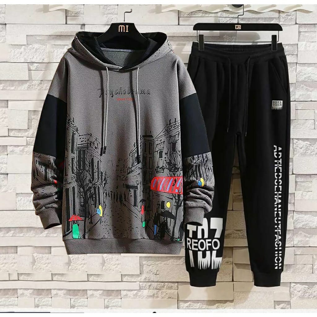 COD/ARPIOSSHOP - STELAN DRAMA - SETEALN PRIA/WANITA SATU SET ( HOODIE + JOGGER )