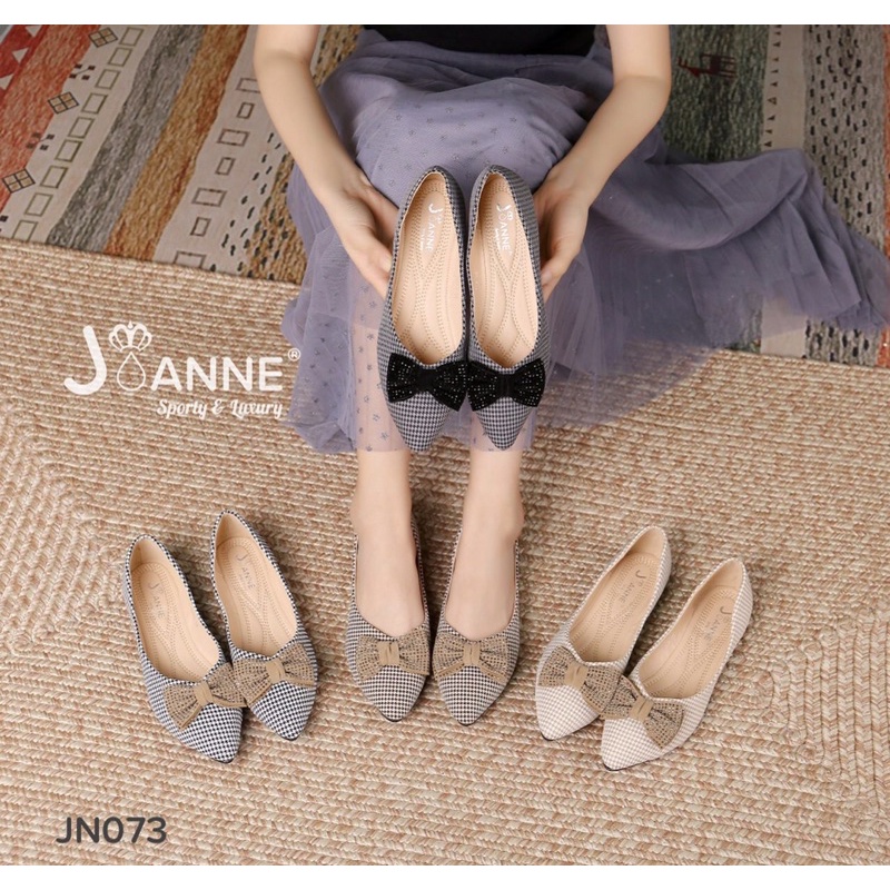 [ORIGINAL] Sepatu Wanita JOANNE Casual Flat Shoes #JN073