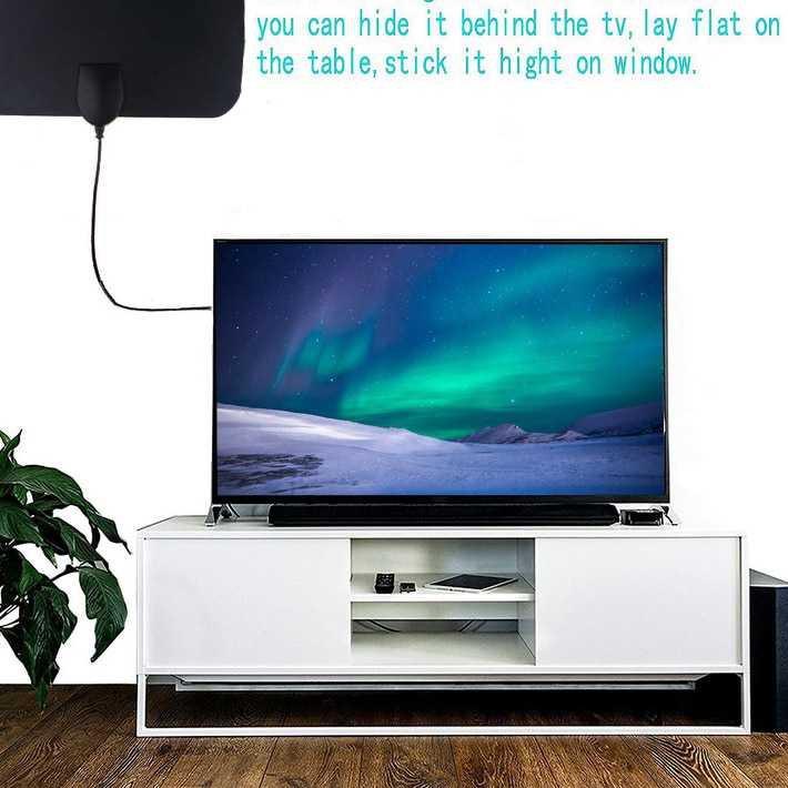 ➲ [ORIGINAL 100%] ANTENA TV DIGITAL INDOOR DVB-T2 4K HIGH SIGNAL - ANTENA TV INDOOR - ANTENA DALAM ❈