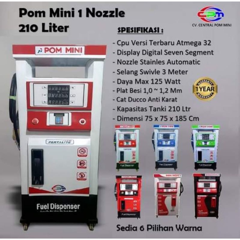 POM MINI DIGITAL 1 NOZZLE 220 L