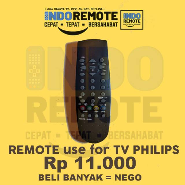 Remote Philips Hitam