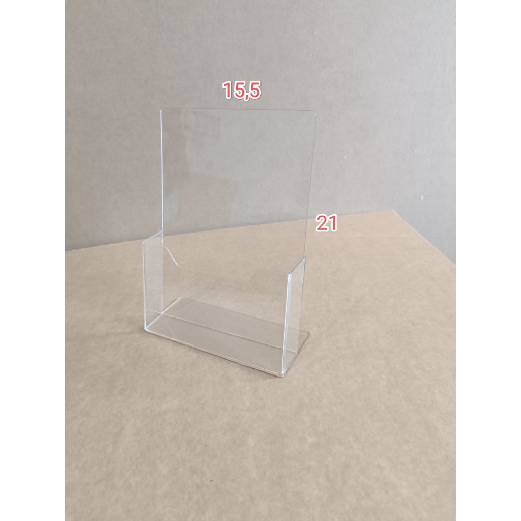 

tempat brosur a5/rak brosur a5/akrilik a5