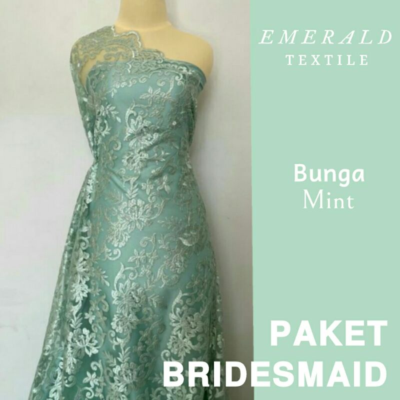 Paket Bridesmaid Spesial Package / seragam Keluarga / Lamaran / Wisuda / Paket Bridesmaid By Emerald Textile