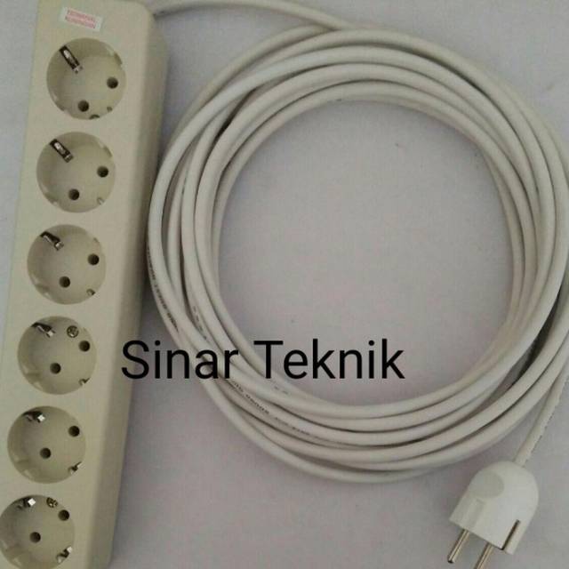 Stop Kontak 1,2,3,4,5,6 Lubang Uticon / Kabel 1,2,3,4,5,7,8,10 Meter / Steker Broco