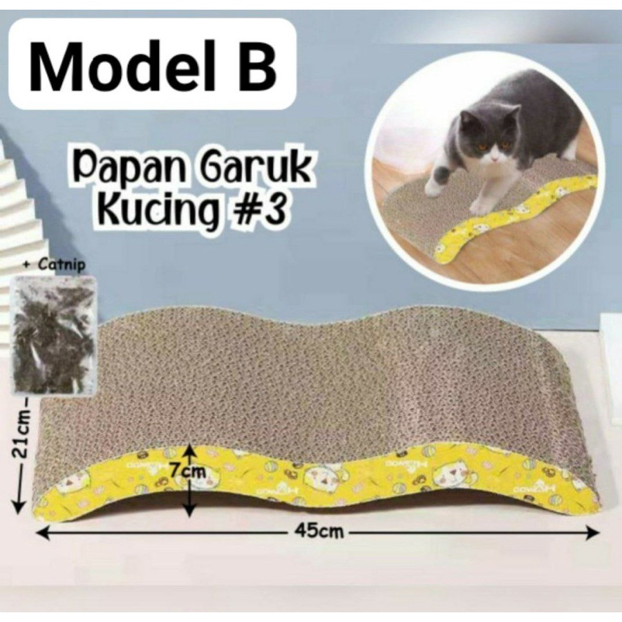 Miaw Scratcher Mainan gGarukan Kucing