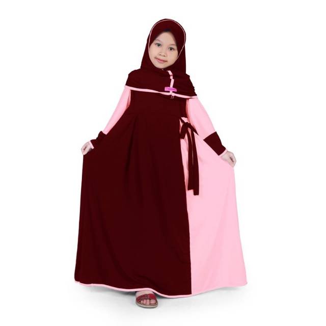 Baju Gamis Anak Perempuan Muslim Syar'i