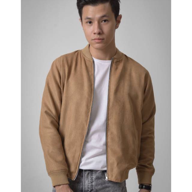 Seth suede jacket khaki male.id