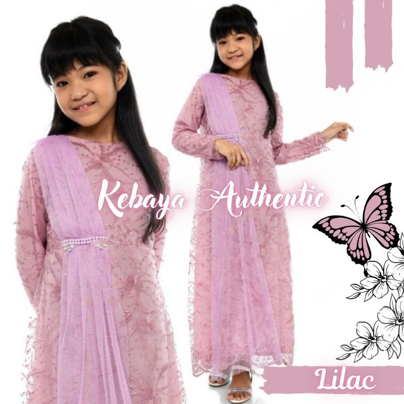 DRESS BROKAT/GAMIS /KEBAYA ANAK MODERN