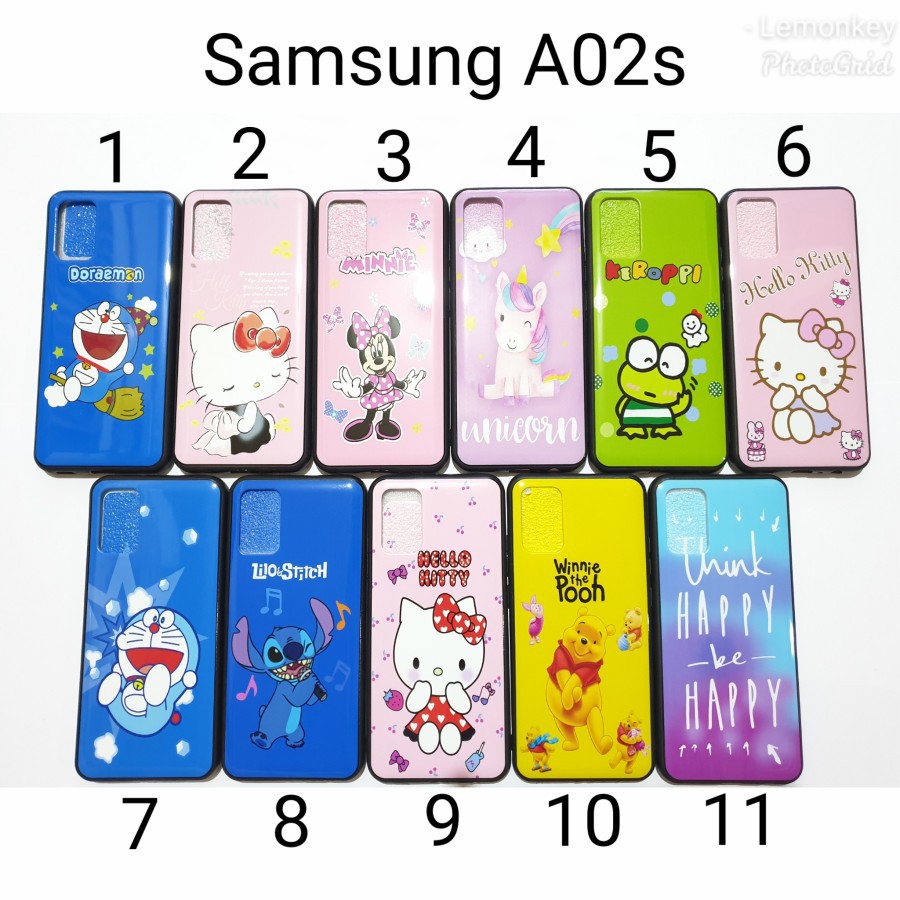 Soft case Fuze Samsung A02s 2021 Motif Karakter Samsung A 02s 2021 New