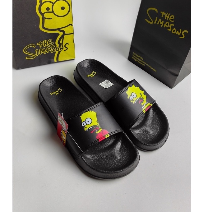 Sandal Anak Simpson | Sandal Slop Anak Perempuan 2 Tahun | Sendal Anak Anak Laki Laki | Sandal Slop Anak