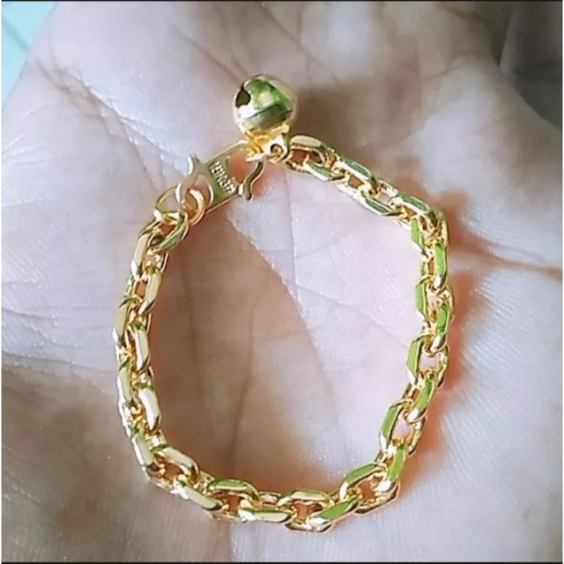 GELANG TANGAN ANAK NORI 1 SAMPAI 8 BULAN TITANIUM