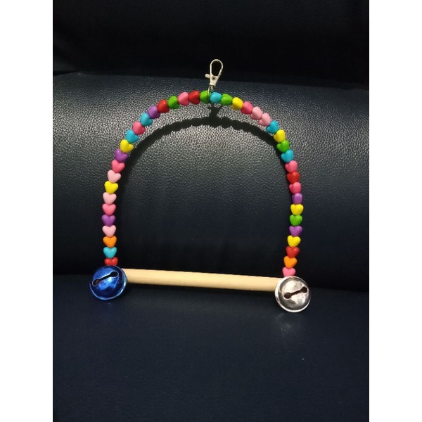 ayunan lovebird/tangkringan ayunan lovebird / tamgkringan burung falk parkit dll