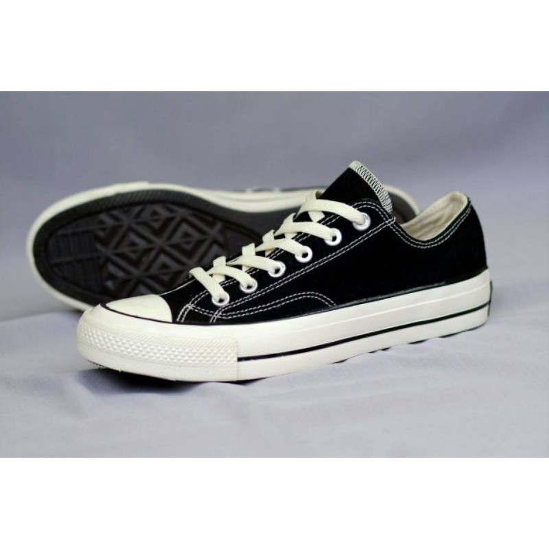 Sepatu Converse 70s Low Black/white 100% Original Import 1:1 BNIB Size 36-44 Made In Vietnam