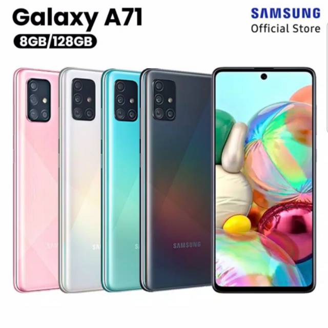 Samsung Galaxy A71 [8/128gb] GARANSI RESMI SEIN INDONESIA