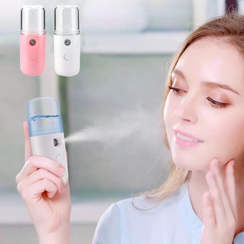 Nano MIST Sprayer Face Atomizatiaon Mini Poerable / Nano Spray Perawatan Pelembab Wajah