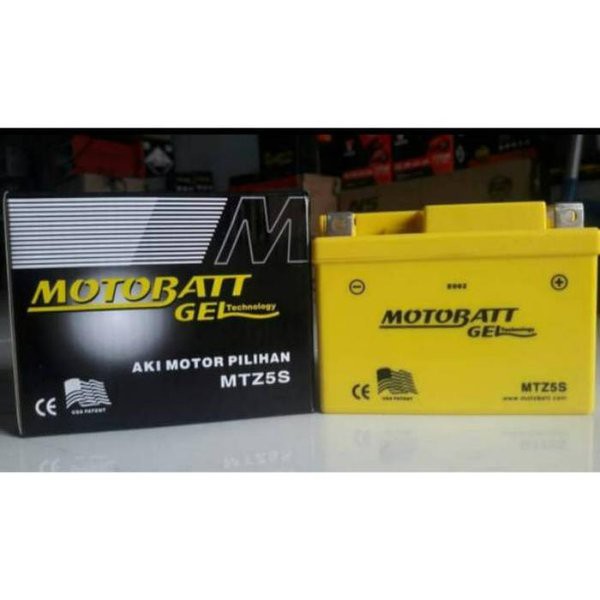 AKI MOTOR KERING MOTOBATT GEL MTZ5S BEAT VARIO110 VIXION ORIGINAL