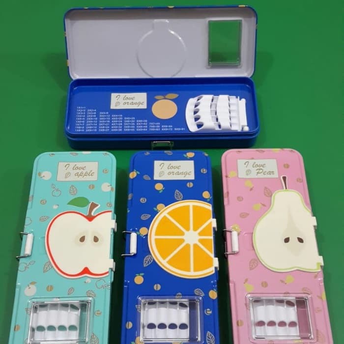 

Tempat Kotak Pensil Kaleng B 659 Xiaolingjing Buah