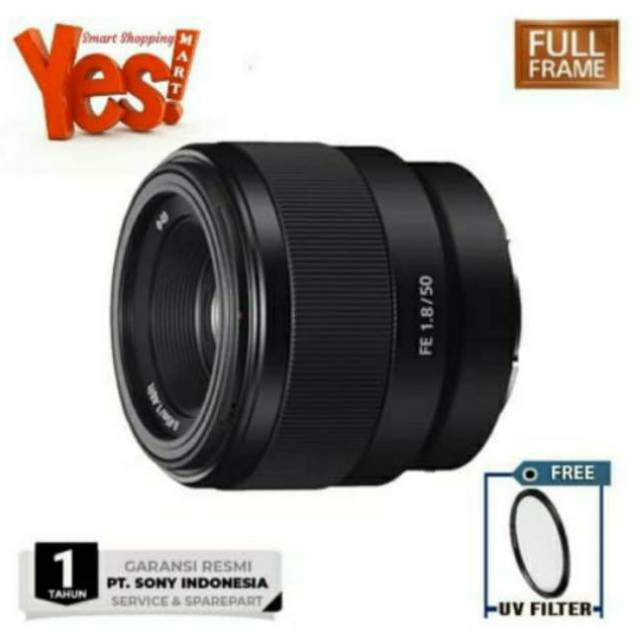 Lensa Sony FE 1.8 50mm Full Frame