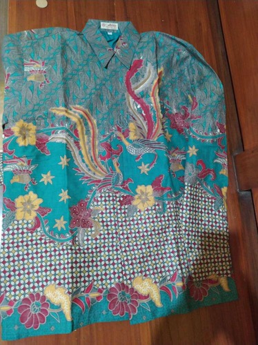 Baju Batik Pria Lengan Panjang Modern Limited Edition Batik Cowok Modern Premium Solo Pcw 113