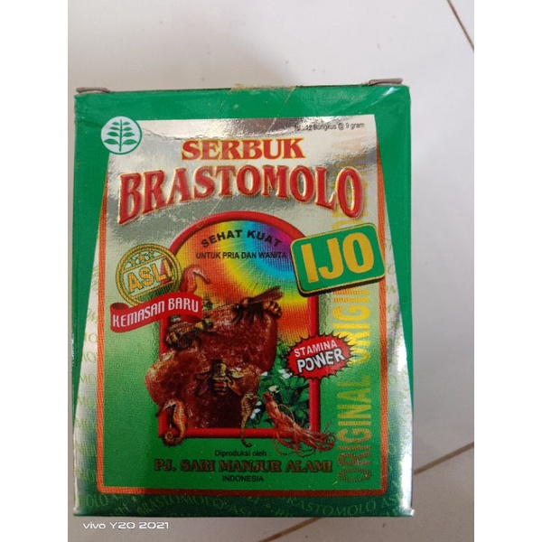 

serbuk jamu BRASTOMOLO.isi 12sachet