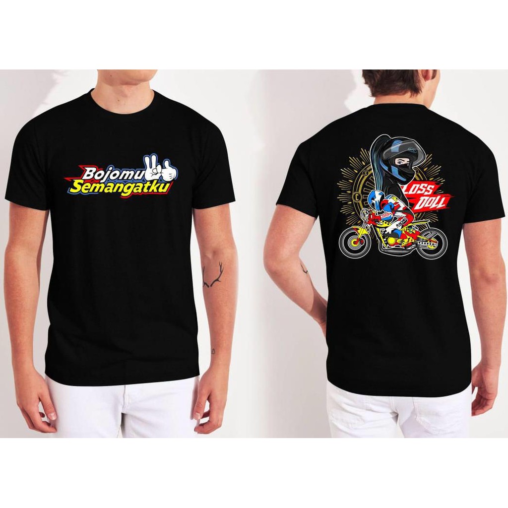 RT31 KAOS PRIA / KAOS DISTRO / KAOS  Kaos Loss Doll Bojomu