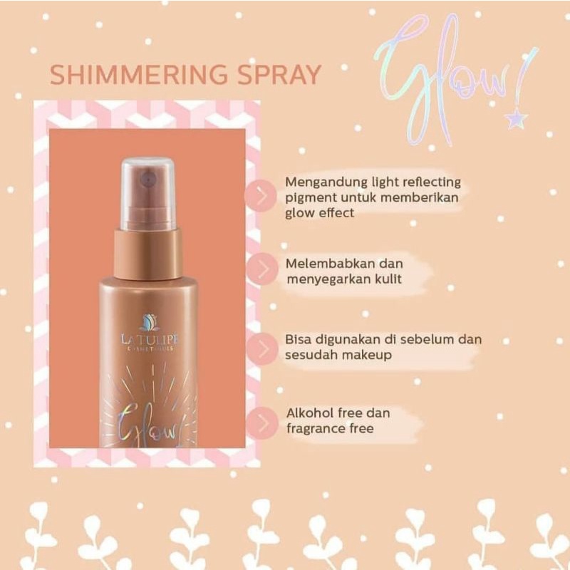 LA TULIPE Shimmering Spray 60 mL | Latulipe