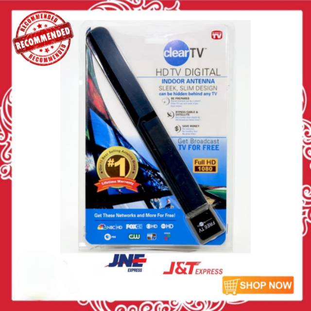 ANTENA TV INDOOR CLEAR TV ANTENA TV DALAM RUMAH