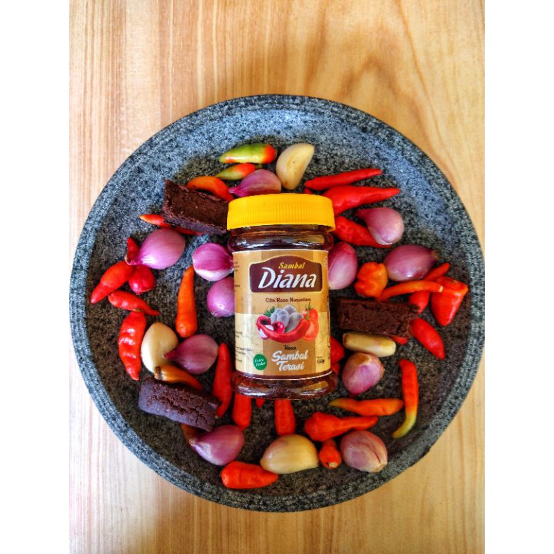 

Sambal Diana Trasi Dower Asli Rawit 170 gram