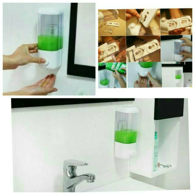 Dispenser sabun soap dispenser tempat sabun cair gantung ok  god