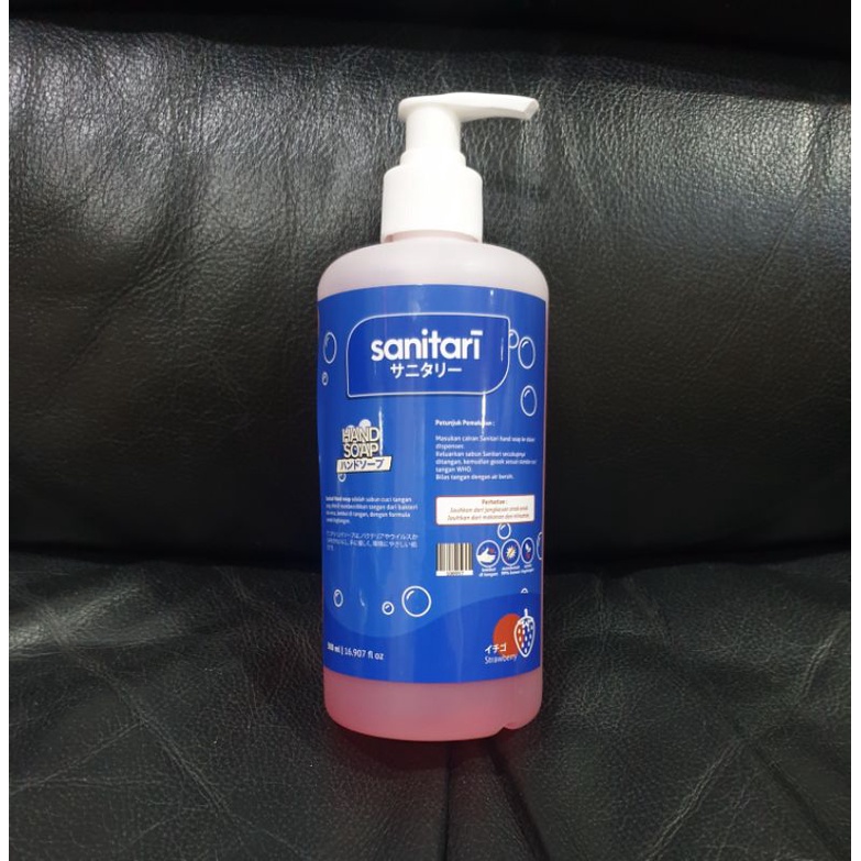 SABUN CUCI TANGAN SANITARI 500 ML PUMP HANDSOAP